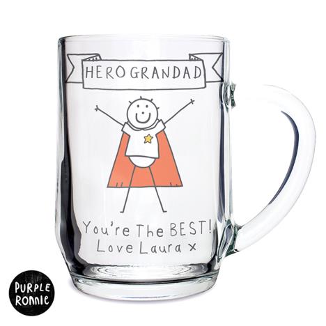 Personalised Purple Ronnie Super Hero Tankard Extra Image 2